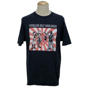 Mindless Self Indulgence Anime Band Vntg Tshirt